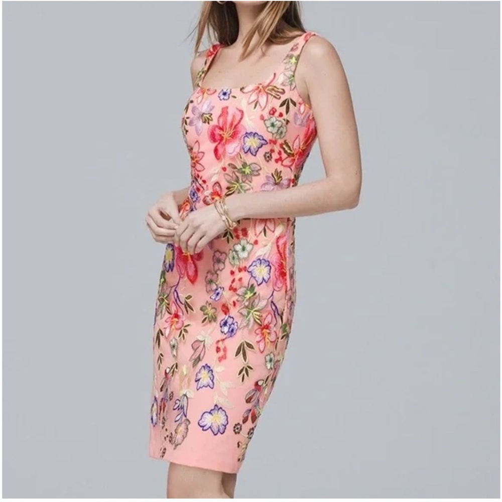 Nicole Miller embroidered dress. Size 6. NWT